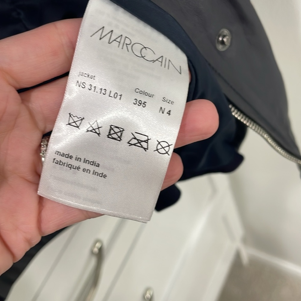 Marc Cain Leather Jacket - Picture 4 of 6